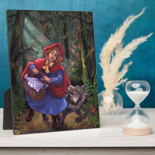 Plaque Photo Petit Chaperon Rouge