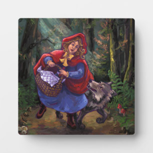 Plaque Photo Petit Chaperon Rouge