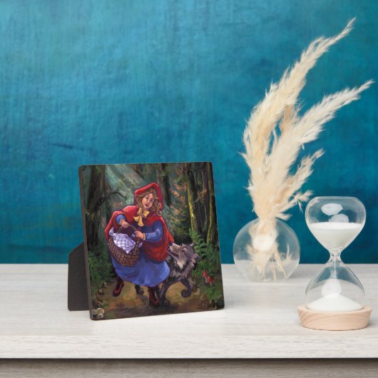 Plaque Photo Petit Chaperon Rouge (Insitu)