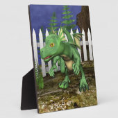 Plaque Photo Petit dragon (Côté)