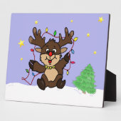 Plaque Photo Petit renne (Côté)