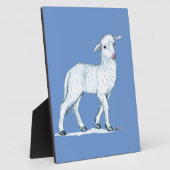 Plaque Photo Petit White Lamb (Côté)