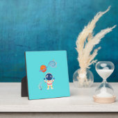 Plaque Photo Petite aventure Spaceman. (Insitu)