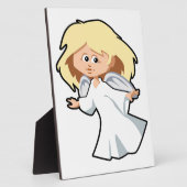 PLAQUE PHOTO PETITE FILLE ANGEL (Côté)
