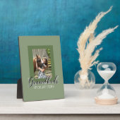 Plaque Photo Petits-Enfants Spotés Ici Grand-Modèle photo (Côté)