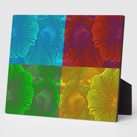 Plaque Photo Petunia Pop (Côté)