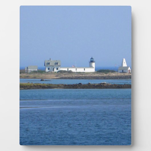 Plaque Photo Phare de Goat Island (Devant)