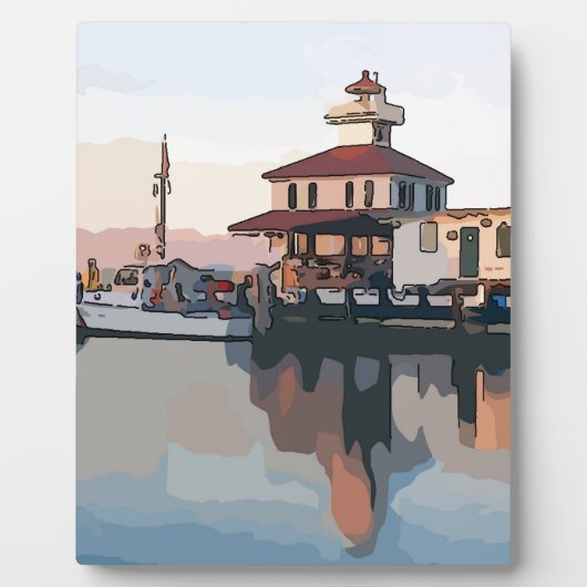 Plaque Photo Phare de la Nouvelle-Orléans (Devant)