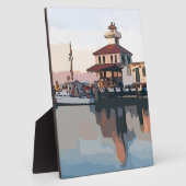 Plaque Photo Phare de la Nouvelle-Orléans (Côté)