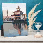 Plaque Photo Phare de la Nouvelle-Orléans (Côté)