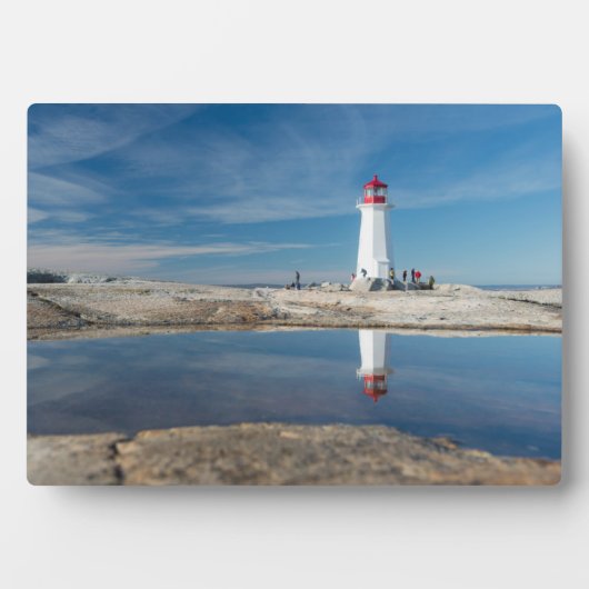 Plaque Photo Phare De Peggy'S Cove | Canada (Devant)