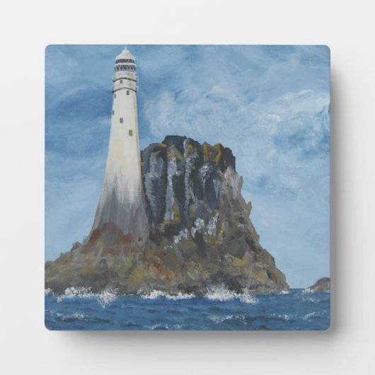 Plaque Photo Phare Fastnet, Irlande, mer d'Irlande, (Devant)
