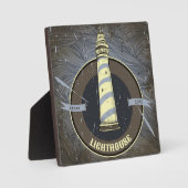 Plaque Photo Phare vintage | 1960 (Recto)