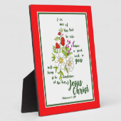 Plaque Photo Philippiens 1:6 (Côté)