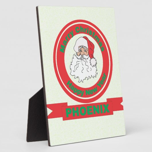 Plaque Photo Phoenix (Côté)