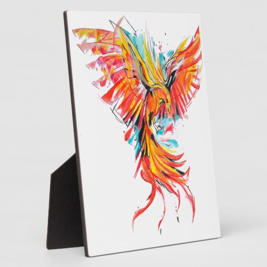 Plaque Photo phoenix (Côté)