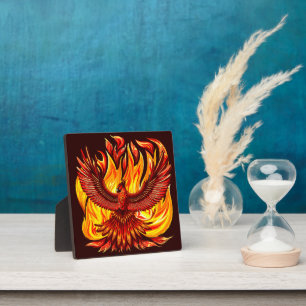 Plaque Photo Phoenix mythologique immortelle Créature