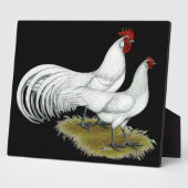 Plaque Photo Phoenix : Paire blanche (Côté)