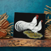 Plaque Photo Phoenix : Paire blanche (Côté)