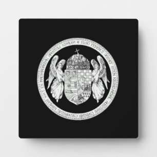 Plaque Photo Phoque hongrois avec armoiries Hongrie Cadeaux