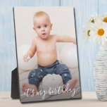 Plaque Photo Photo Anniversaire Cadre Easel Retour Photo sans c<br><div class="desc">La plaque de tablette avec chevalet intégré présente votre photo préférée et tout texte placé directement sur le panneau du carton pour une image incroyablement nette avec une surface nettoyée facile à essuyer. Idéal comme cadeau ou pour afficher votre photo préférée chez vous. CONSEIL : Si vous utilisez une plaque...</div>