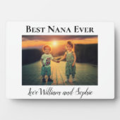 Plaque Photo Photo Best Nana Ever (Devant)