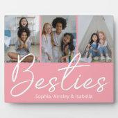 Plaque Photo Photo Besties (Devant)
