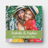 Plaque Photo Photo BFF Best Friends (Devant)