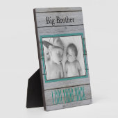 Plaque Photo Photo Big Brother "J'ai eu ton dos" (Côté)