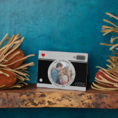 Plaque Photo Photo Black Camera Mariage Anniversaire Unique (Côté)