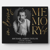 Plaque Photo Photo Calligraphie Moderne Dans Love Mémoire Keeps (Devant)