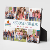 Plaque Photo Photo Collage Enfants de l'école Garder l'année (Côté)