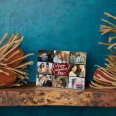 Plaque Photo Photo Collage Heureuse Sainte-Valentin (Côté)