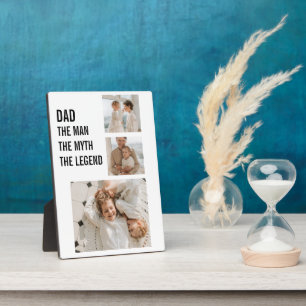 Plaque Photo Photo Collage moderne Cadeau papa