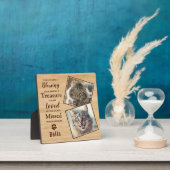 Plaque Photo Photo commémorative Pet Cat (Insitu)