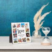 Plaque Photo Photo Custom Family Collage Personnalité de White (Insitu)