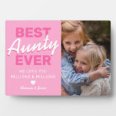 Plaque Photo Photo Cute Aunty (Devant)