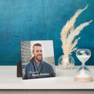 Plaque Photo Photo d'anniversaire personnalisée