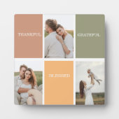 Plaque Photo Photo de collection familiale | Merci béni Gratefu (Devant)