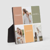 Plaque Photo Photo de collection familiale | Merci béni Gratefu (Recto)