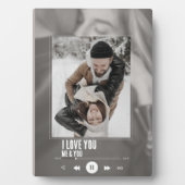 Plaque Photo Photo de couple d'artiste de chanson musicale (Devant)