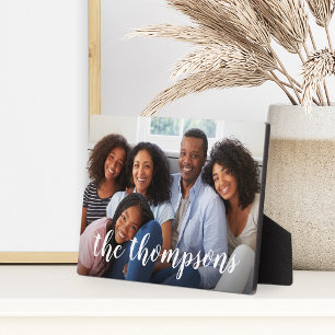 Plaque Photo Photo de couverture du nom de famille