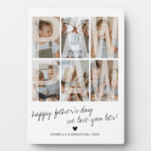 Plaque Photo Photo de modèle de superposition moderne (Devant)