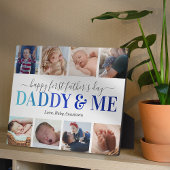 Plaque Photo Photo de première Fête des pères Daddy & Me