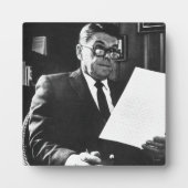 Plaque Photo Photo de Ronald Reagan (Devant)