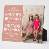 Plaque Photo Photo de Soeur douce et élégante (Côté)