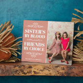 Plaque Photo Photo de Soeur douce et élégante (Côté)