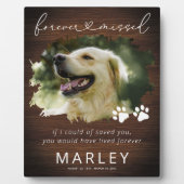 Plaque Photo Photo de souvenir de compagnie Rustique (Devant)