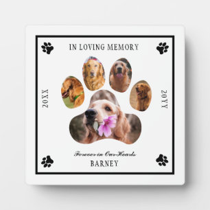 Plaque Photo Photo de souvenir en mémoire de votre animal de co