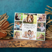 Plaque Photo Photo de World's Best Grandparents (Côté)